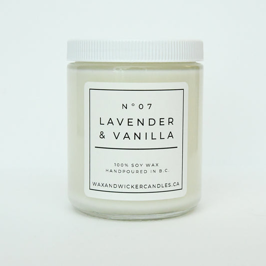 Lavender & Vanilla Soy Candle