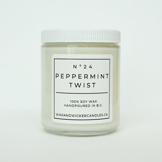 Peppermint Twist Soy Candle