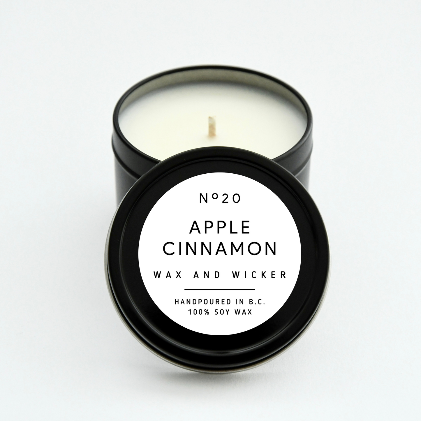 Apple Cinnamon Tin Candle