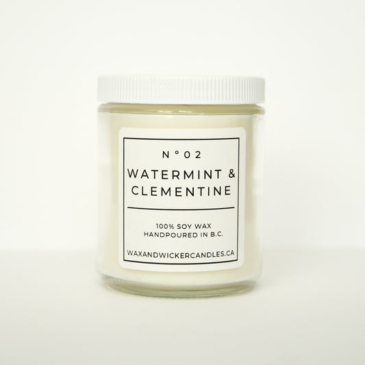 Watermint & Clementine Soy Candle