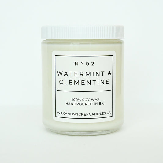 Watermint & Clementine Soy Candle