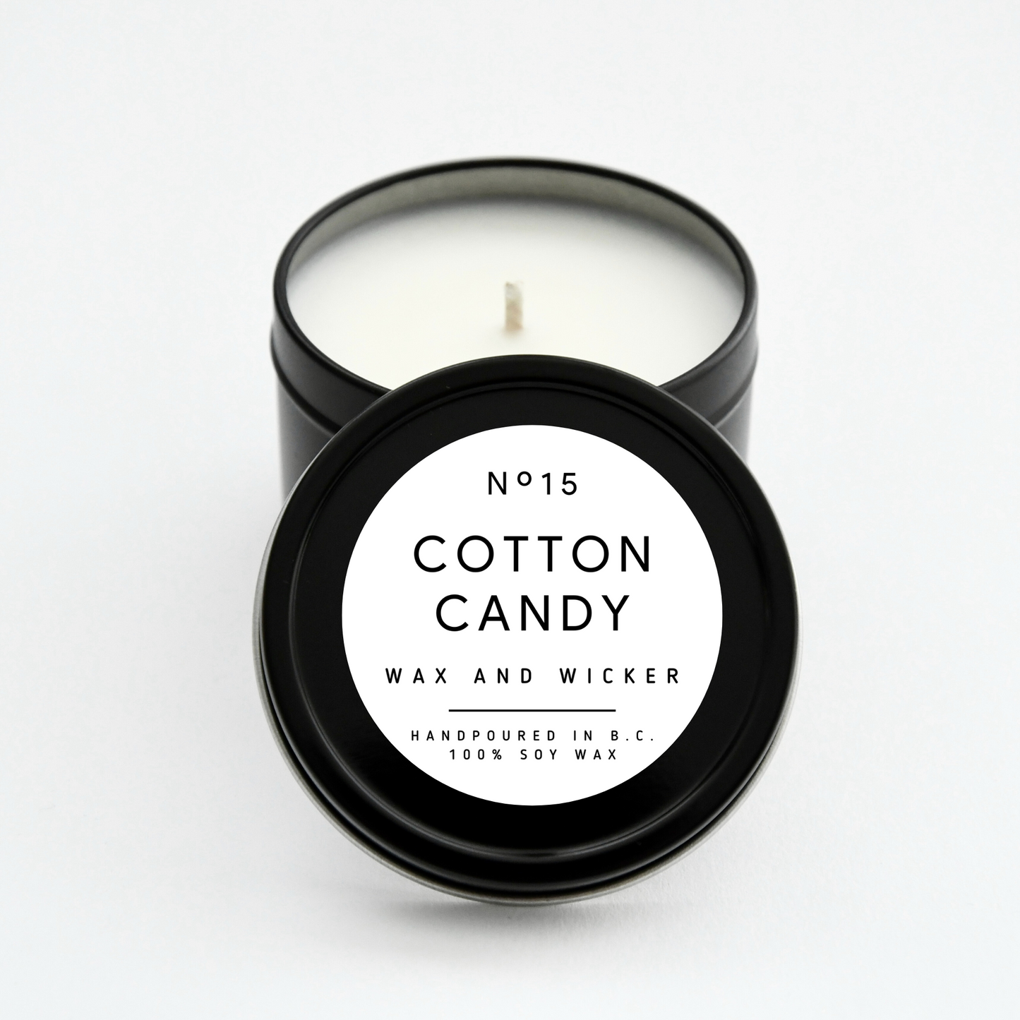 Cotton Candy Tin Candle